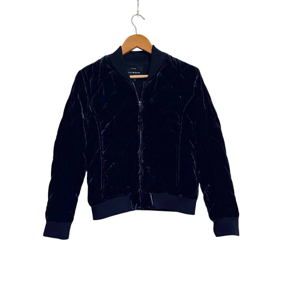 Lucky Brand Velvet Jacket